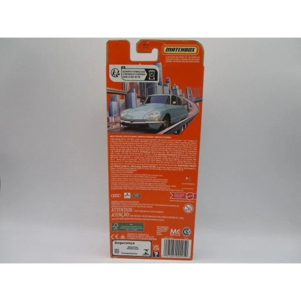 Matchbox 70 Years MBX European Highways 5 Pack 1:64 Diecast Car Audi R8 Citroen